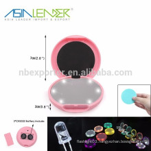 6LED / 0.5W/30LM LED Portable Mirror, Light Pocket Mirror